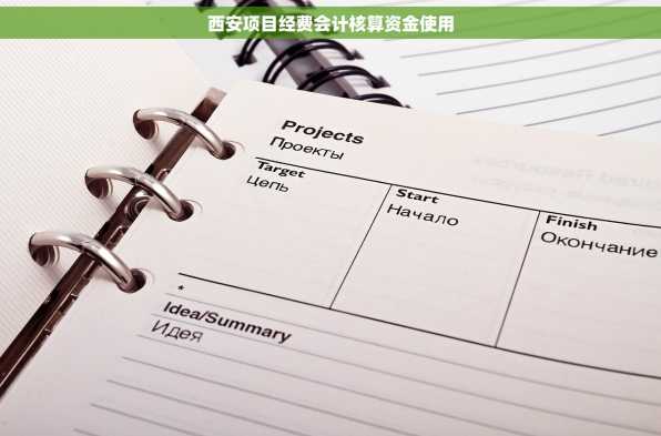 西安项目经费会计核算资金使用