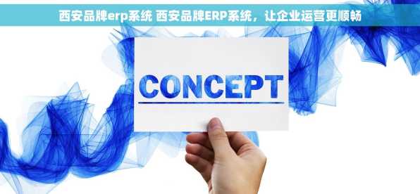 西安品牌erp系统 西安品牌ERP系统，让企业运营更顺畅