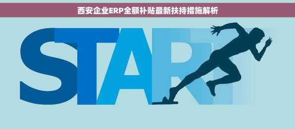 西安企业ERP全额补贴最新扶持措施解析