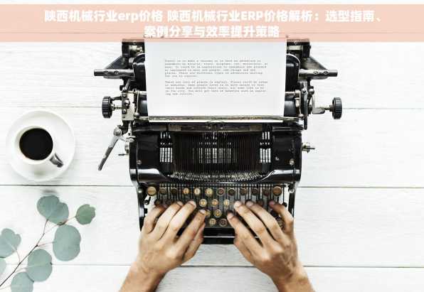 陕西机械行业erp价格 陕西机械行业ERP价格解析：选型指南、案例分享与效率提升策略