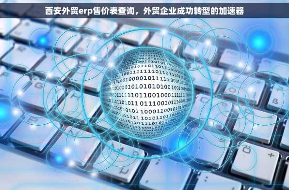 西安外贸erp售价表查询，外贸企业成功转型的加速器