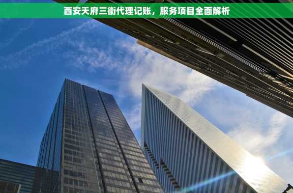 西安天府三街代理记账，服务项目全面解析