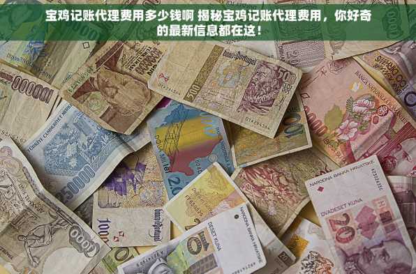 宝鸡记账代理费用多少钱啊 揭秘宝鸡记账代理费用，你好奇的最新信息都在这！