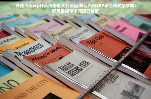 陕西汽配erp什么价格能买到正品 陕西汽配ERP正品购买全攻略：好友揭秘你不知道的秘密