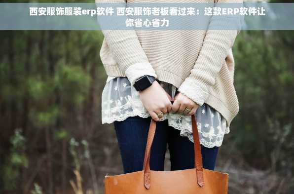 西安服饰服装erp软件 西安服饰老板看过来：这款ERP软件让你省心省力