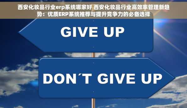 西安化妆品行业erp系统哪家好 西安化妆品行业高效率管理新趋势：优质ERP系统推荐与提升竞争力的必备选择