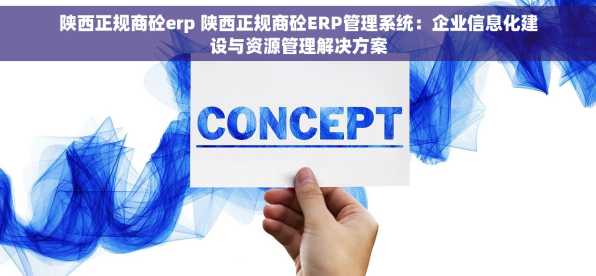 陕西正规商砼erp 陕西正规商砼ERP管理系统：企业信息化建设与资源管理解决方案