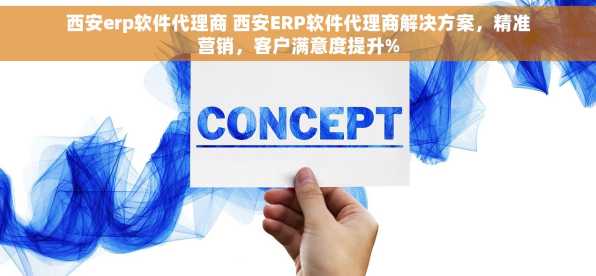 西安erp软件代理商 西安ERP软件代理商解决方案，精准营销，客户满意度提升%