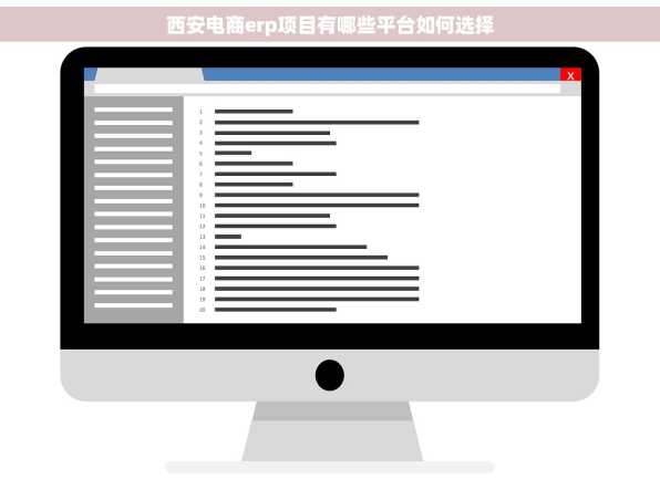 西安电商erp项目有哪些平台如何选择