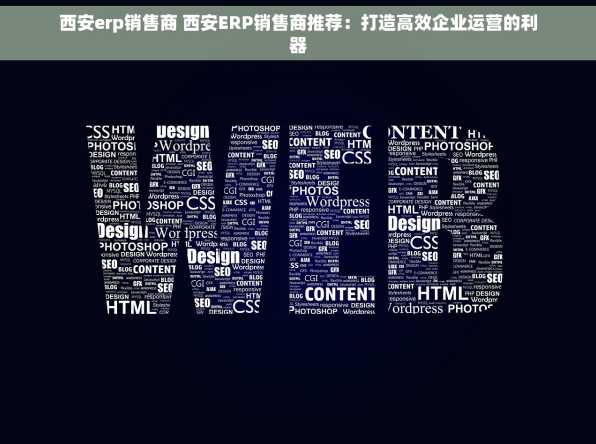 西安erp销售商 西安ERP销售商推荐：打造高效企业运营的利器