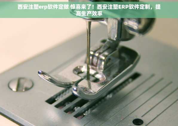 西安注塑erp软件定做 惊喜来了！西安注塑ERP软件定制，提高生产效率