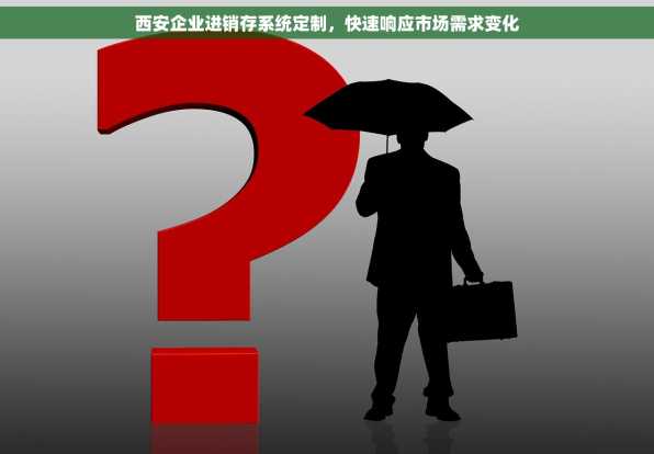 西安企业进销存系统定制，快速响应市场需求变化
