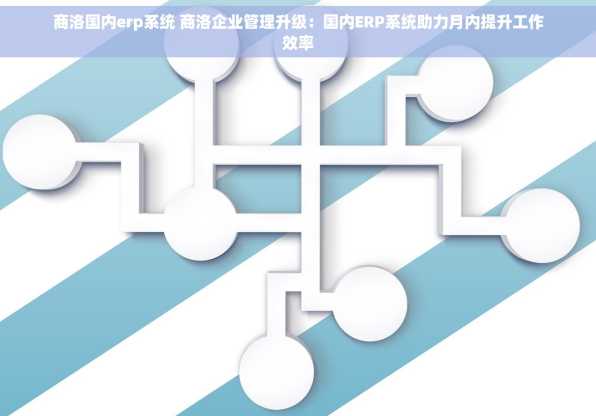 商洛国内erp系统 商洛企业管理升级：国内ERP系统助力月内提升工作效率