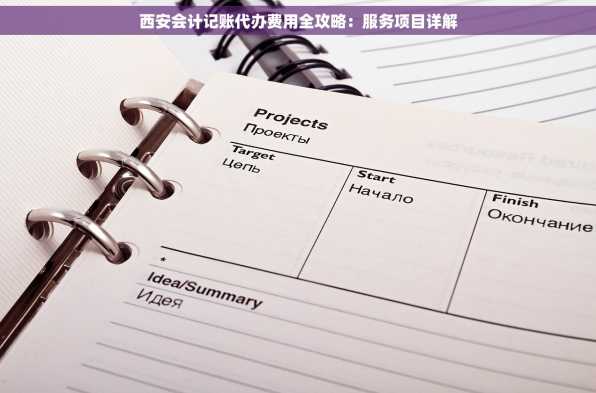 西安会计记账代办费用全攻略：服务项目详解