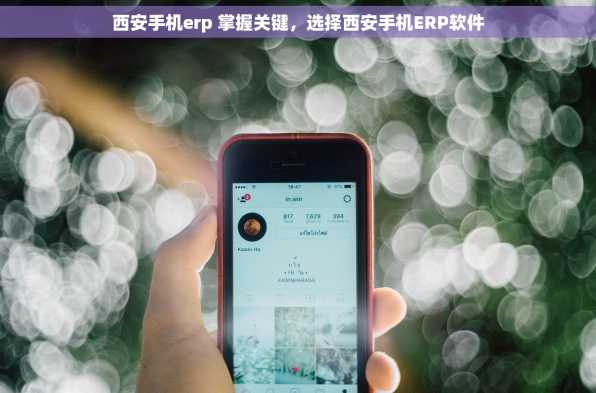 西安手机erp 掌握关键，选择西安手机ERP软件