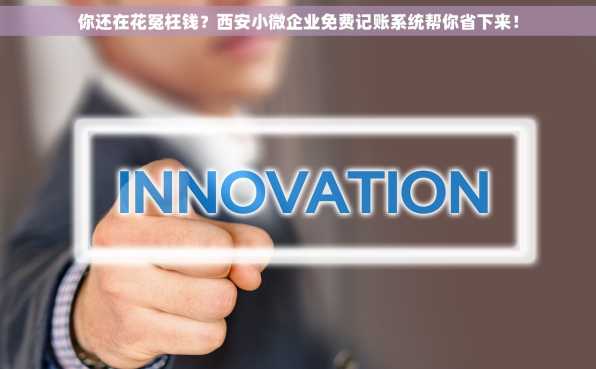 你还在花冤枉钱？西安小微企业免费记账系统帮你省下来！