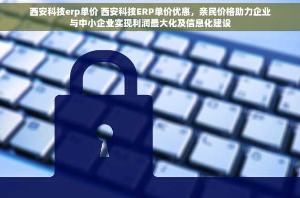 西安科技erp单价 西安科技ERP单价优惠，亲民价格助力企业与中小企业实现利润最大化及信息化建设