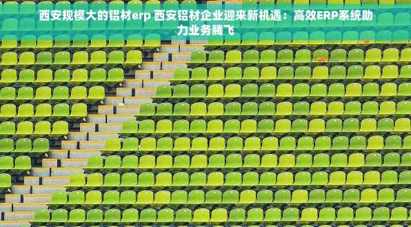 西安规模大的铝材erp 西安铝材企业迎来新机遇：高效ERP系统助力业务腾飞