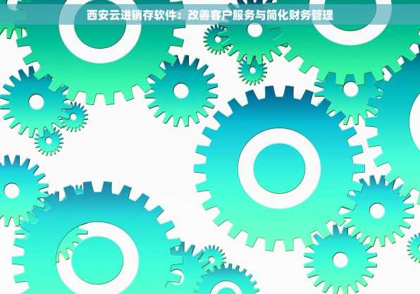 西安云进销存软件：改善客户服务与简化财务管理