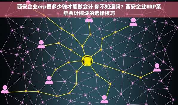 西安企业erp要多少钱才能做会计 你不知道吗？西安企业ERP系统会计模块的选择技巧