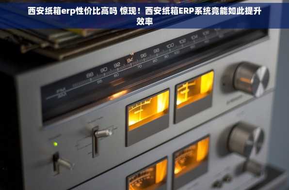 西安纸箱erp性价比高吗 惊现！西安纸箱ERP系统竟能如此提升效率