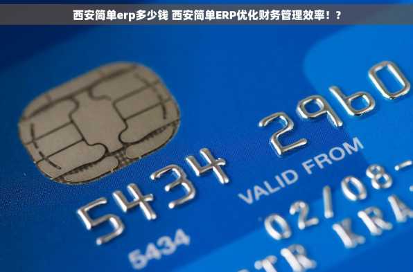 西安简单erp多少钱 西安简单ERP优化财务管理效率！?