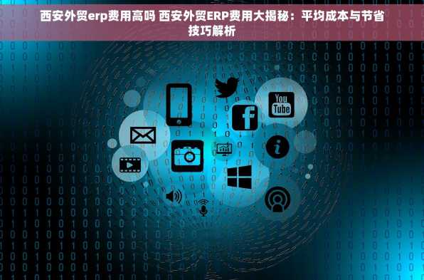 西安外贸erp费用高吗 西安外贸ERP费用大揭秘：平均成本与节省技巧解析