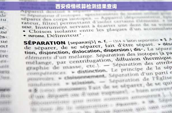 西安疫情核算检测结果查询