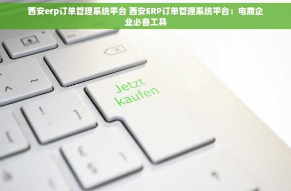 西安erp订单管理系统平台 西安ERP订单管理系统平台：电商企业必备工具