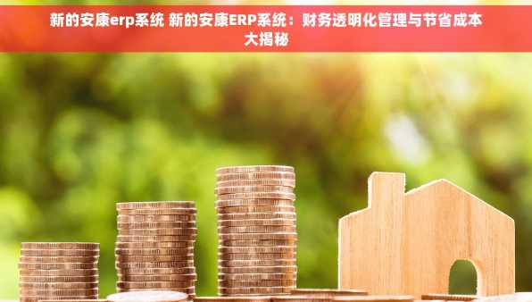 新的安康erp系统 新的安康ERP系统：财务透明化管理与节省成本大揭秘