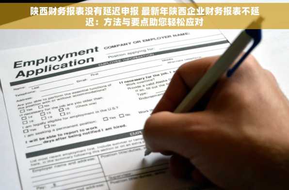 陕西财务报表没有延迟申报 最新年陕西企业财务报表不延迟：方法与要点助您轻松应对