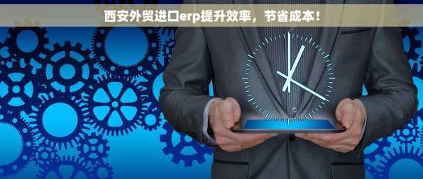 西安外贸进口erp提升效率，节省成本！