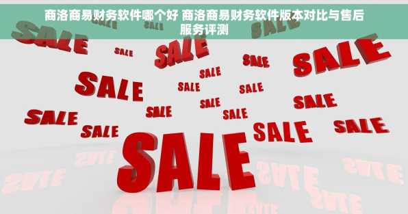 商洛商易财务软件哪个好 商洛商易财务软件版本对比与售后服务评测