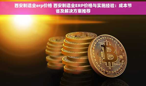 西安制造业erp价格 西安制造业ERP价格与实施经验：成本节省及解决方案推荐