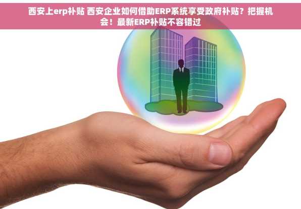 西安上erp补贴 西安企业如何借助ERP系统享受政府补贴？把握机会！最新ERP补贴不容错过