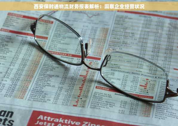 西安保时通物流财务报表解析：洞察企业经营状况