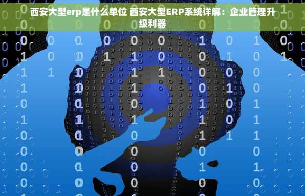 西安大型erp是什么单位 西安大型ERP系统详解：企业管理升级利器