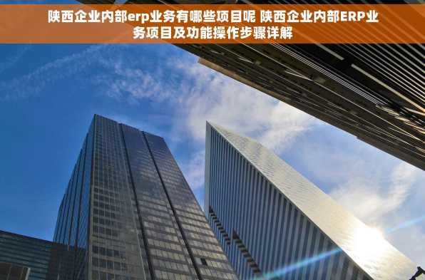 陕西企业内部erp业务有哪些项目呢 陕西企业内部ERP业务项目及功能操作步骤详解