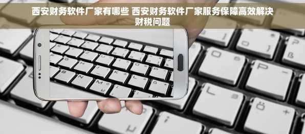 西安财务软件厂家有哪些 西安财务软件厂家服务保障高效解决财税问题