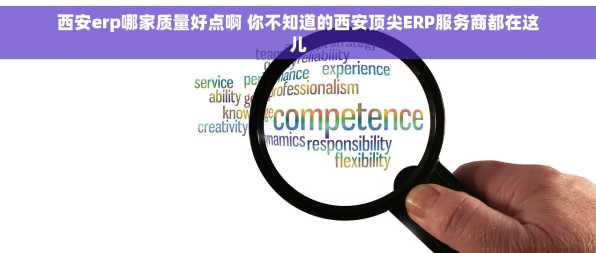 西安erp哪家质量好点啊 你不知道的西安顶尖ERP服务商都在这儿
