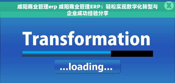咸阳商业管理erp 咸阳商业管理ERP：轻松实现数字化转型与企业成功经验分享