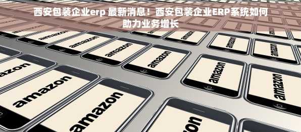 西安包装企业erp 最新消息！西安包装企业ERP系统如何助力业务增长