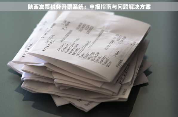 陕西发票税务开票系统：申报指南与问题解决方案