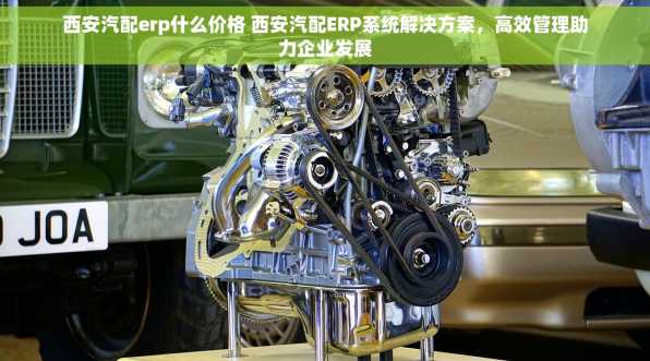 西安汽配erp什么价格 西安汽配ERP系统解决方案，高效管理助力企业发展