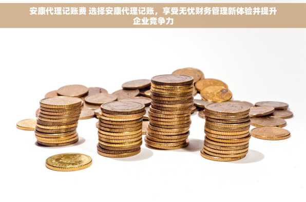 安康代理记账费 选择安康代理记账，享受无忧财务管理新体验并提升企业竞争力