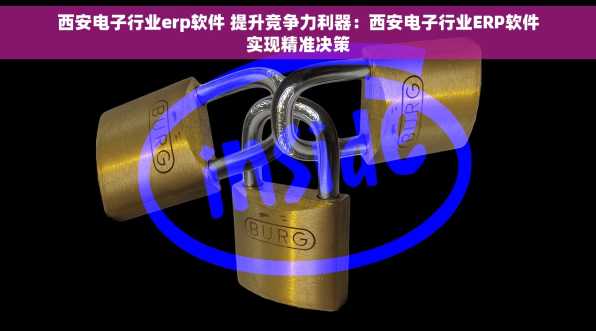 西安电子行业erp软件 提升竞争力利器：西安电子行业ERP软件实现精准决策