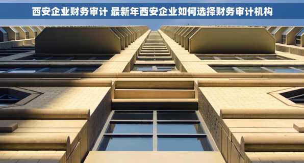 西安企业财务审计 最新年西安企业如何选择财务审计机构