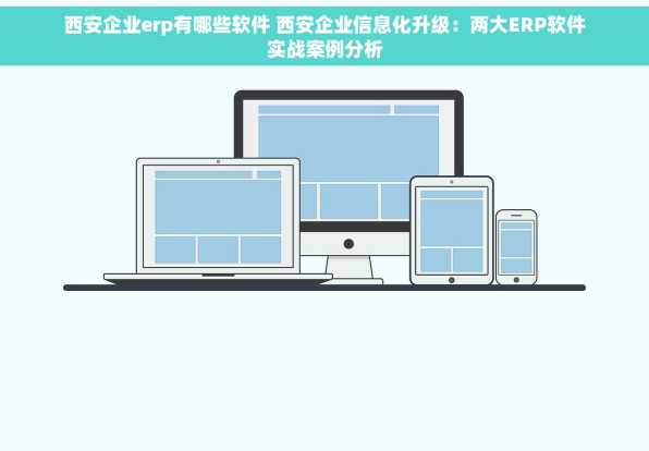 西安企业erp有哪些软件 西安企业信息化升级：两大ERP软件实战案例分析