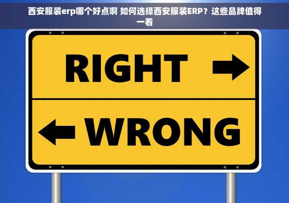 西安服装erp哪个好点啊 如何选择西安服装ERP？这些品牌值得一看