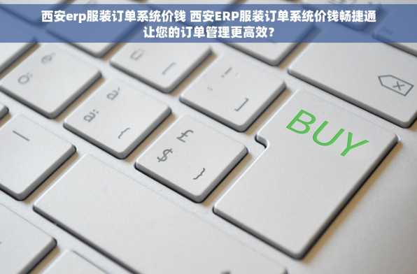 西安erp服装订单系统价钱 西安ERP服装订单系统价钱畅捷通让您的订单管理更高效？